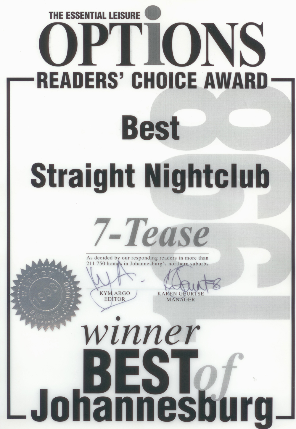 7 Tease Award 2 7 Tease Award 2