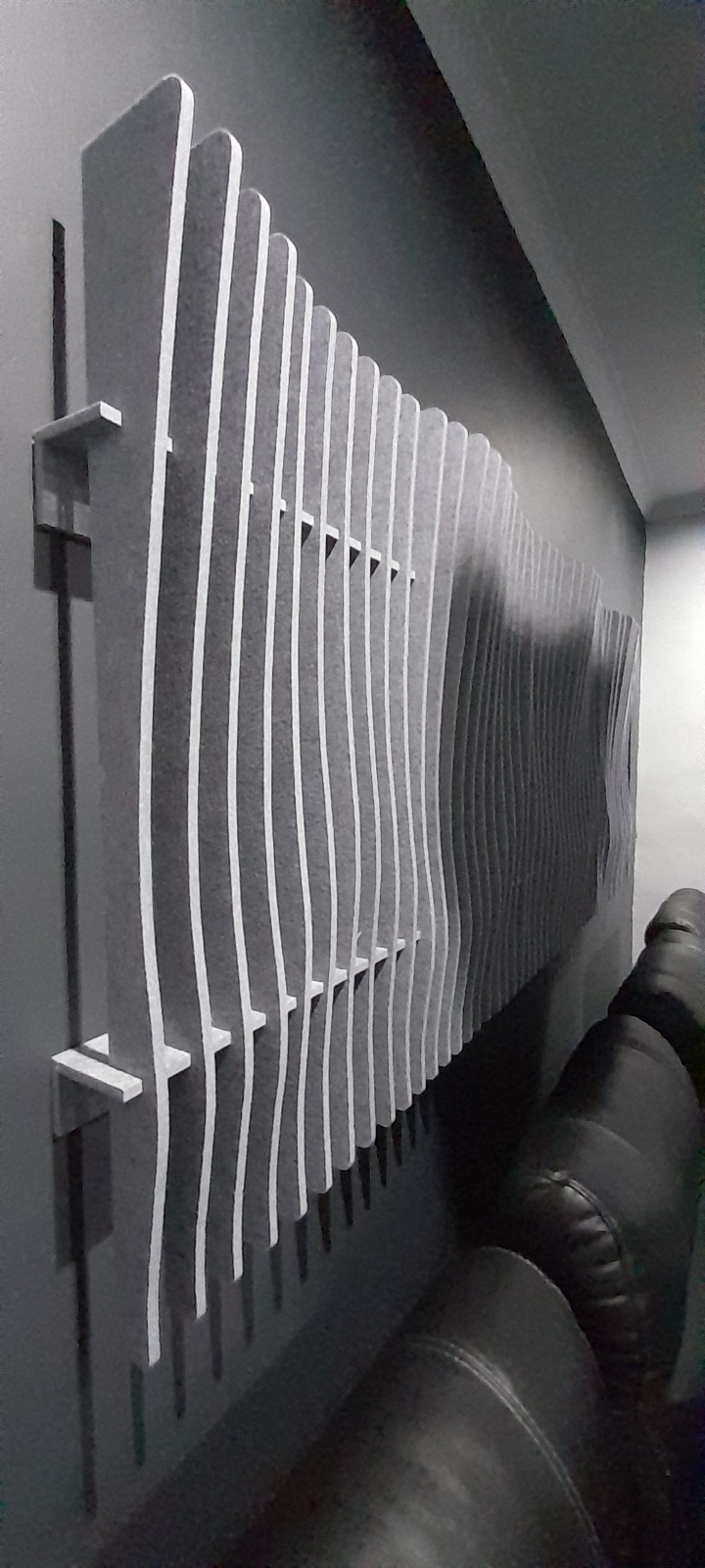 Back effect wall